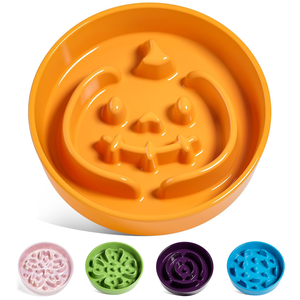Wholesale Slow Dog & <b>Cat</b> Pet Feeding Bowl with Non-skid Silicone Mat Plastic Food Grade Slow <b>Feeder</b> - Product Image 6
