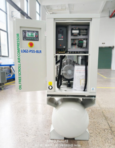 Máy nén khí công nghiệp 4 trong 1 Nam châm vĩnh cửu không dầu với máy sấy gaoling 2.2kw 3.7kW 5.5KW 7.5KW 11Kw 16.5kw Máy nén khí công nghiệp - Product Image 5