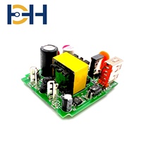USB C Cargador de pared PCBA de 25 vatios Carga súper rápida Tipo C Diseño de placa de circuito SKD