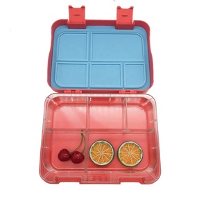 Grande boîte à lunch Bento en plastique portable à <span class=keywords><strong>5</strong></span> <span class=keywords><strong>compartiments</strong></span> pour enfants à usage domestique - Product Image 3