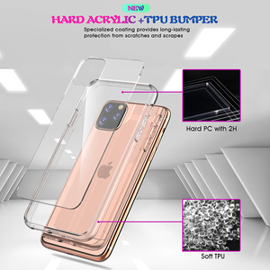 Tschick เคสพลาสติกสำหรับ iPhone,เคสใสแบบแข็งเคสคริสตัลใสสำหรับ iPhone 13 12 <span class=keywords><strong>Mini</strong></span> 11 Pro Max XS XR X 8 7 6 6S Plus SE 2020 <span class=keywords><strong>5</strong></span> 5S - Product Image 3