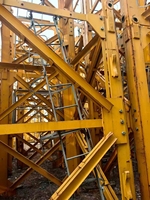 Pièces de grue à tour pour engins de construction, section de mât L68B1/L68B2/23B/36B/L46A1, fabrication chinoise, marque ZOOMLION DAHAN 6T-16T Jaune 1