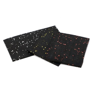 <span class=keywords><strong>Tapis</strong></span> de sol en <span class=keywords><strong>caoutchouc</strong></span> pour salle de sport, non toxique, sain, durable, taille standard 1000mm*1000mm 500mm*500mm pour les lieux de formation physique commerciels - Product Image 1