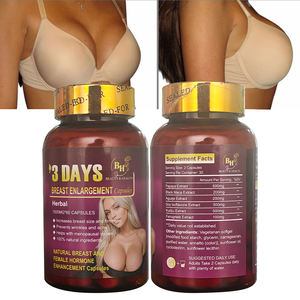 Groothandel Private Label Kruidensupplement Softgel Bevordert Vrouwelijke Hormonale Borstversterker Borstvergrotingscapsules - Product Image 2