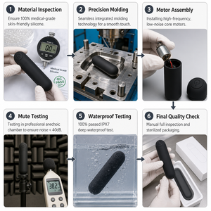 Vibrateur portable à balles, 100% étanche, stimulateur clitoridien pour femmes, expédition discrète, directement de l'usine - Product Image 5