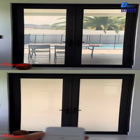 Film intelligent PDLC auto-adhésif à transparence 84 % / 88 % / 92 %, film décoratif PDLC, films de fenêtre intelligents pour la maison