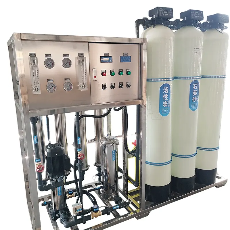Apparecchiature per la purificazione ad osmosi inversa ad alto flusso per il sistema di trattamento delle acque