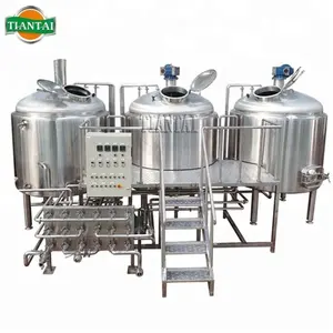 500L 5HL 4BBL Stainless Steel Steam Heating 2 Vessel Beer Making Brewing Systems