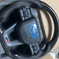 Volant en fibre de carbone et cuir pour Toyota FJ100 LC100