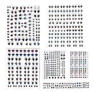 Wholesale Soft Clay Doll Cartoon Eye Film Face Eye Water <strong>DIY</strong> <strong>Sticker</strong> - Product Image 1