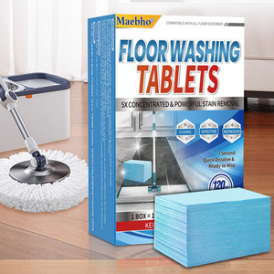 Tablettes <span class=keywords><strong>de</strong></span> nettoyage pour sols domestiques-Nettoyant à dissolution rapide pour carrelage et sols en bois - Product Image 1