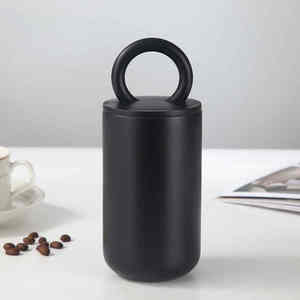 Double-walled Vacuum Straight Cup Handheld Stainless Steel Modern <b>Travel</b> Coffee <b>Mug</b> with Leak-proof Lid and Thermal Insulation - Product Image 3