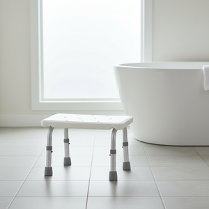Sgabello FuJaing 603C Classe I per Vasca da Bagno e WC, Uso Terapeutico e Riabilitativo, Capacità 120kg, Arredo Soggiorno per Adulti - Product Image 4
