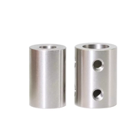 Accouplement rigide en acier inoxydable, coupleur en ligne, diamètre intérieur de 3 mm à 8 mm pour CNC et machines