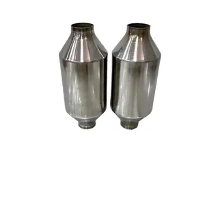 Ceramic Honeycomb Catalyst Round Pt Pd Rh Ceramic Honeycomb Catalyst Substrate Universal Catalytic Converter For Car Exhaust