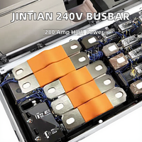 Barra Colectora Flexible de Aluminio OEM&ODM de 240V y 280A con Enchufes Personalizados para Equipos de Transmisión de Energía Eléctrica de Litio LiFePO4