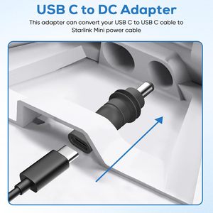 USB C 转 DC <span class=keywords><strong>5.5mm</strong></span> X 2.1mm 电源适配器，Pd 100w USB C 母头转 DC5521 公头连接器充电桶插座电源适配器 - Product Image 5