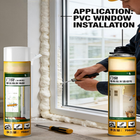 SIKAA-BOOM-S Mousse de polyuréthane pour fenêtres et portes, isolation phonique, isolation thermique, rétention de chaleur, scellant pour travaux de menuiserie et de construction