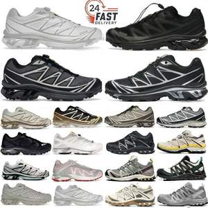 Zapatillas Deportivas XT-6 de Alta Calidad, con Suela Gruesa, Transpirables, para Senderismo, Unisex, Estilo Salomen, Casuales, para Tenis - Product Image 1