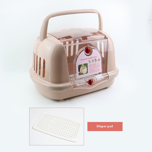 Cage de <span class=keywords><strong>transport</strong></span> pour animaux de compagnie de voyage et d'extérieur pour chats et chiens cage en plastique pour animaux de compagnie boîte de <span class=keywords><strong>transport</strong></span> aérien - Product Image 1