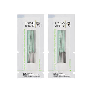 เข็มฝังเข็มแบบใช้แล้วทิ้งเข็มสแตนเลสสีเงิน - Product Image 3