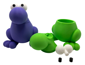 Creativo Envase de Dulces Impreso en 3D con Tecnología FDM, PLA, PETG, Diseño de Flores, 3.5G 7G, Contenedor de Juguetes Único, Caja de Dulces con Forma Personalizada - Product Image 1