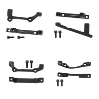 אופניים דיסק בלם מתאם Mtb הידראולי Caliper מכאני מתאם דיסק בלם Caliper הר מתאם PM הוא 160 180 203 mm