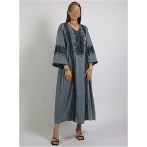 Robe traditionnelle musulmane pour femmes islamiques, kaftan - Product Image 1