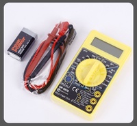 Professional Handheld Digital Multimeter Tester 600V Auto Range Multi-Functional Ammeter with LCD Display Fully Featured
