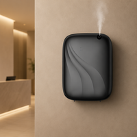 Diffuseur d'arômes sans eau 400 ml, couverture 500-1000 m³, machine à parfum avec contrôle Bluetooth 4G, fixation murale pour hall
