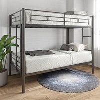 Lit superposé en métal moderne de conception nouvelle, mobilier de chambre d'étudiant pour dortoir scolaire, double couche en acier, couleur personnalisée, hôtel, hôpital