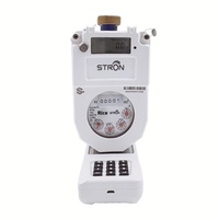Compteur d'eau prépayé Split STS avec recharge par clavier à distance, Compteur d'eau prépayé Multijet en laiton et plastique DN15 DN20 DN25
