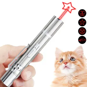 Multi Patterns Hochleistungs-Laserpointer Laser Katzen spielzeug Cat Laser Pointer Pen 3 Beleuchtungs modus