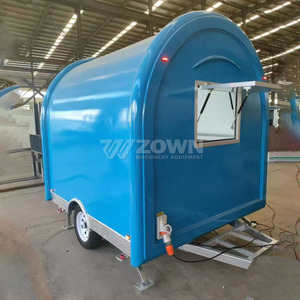 Outdoor Food Carts Food Trailer for Sale New Food Trailer Mobile Food Cart Food Trailer Outdoor Service Cart - Product Image 6