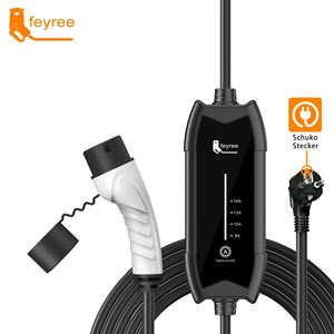 Station de recharge portable pour véhicules électriques Feyree 3,5 kW, utilisation courante pour les véhicules électriques de type 2, station de recharge rapide pour véhicules électriques à domicile - Product Image 1
