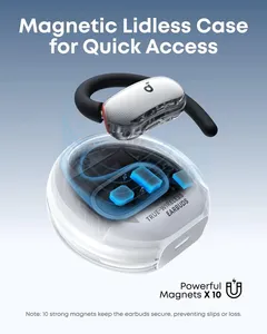 Écouteurs Ouverts Anker Soundcore V40i Design Cristal-Clair 4 Positions Ajustables Basses Plus Riches IP55 Affichage Numérique Batterie - Product Image 3
