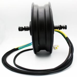 Motor de buje sin escobillas Yuma de 12 pulgadas y 3000W para motocicleta, impermeable IP67, disco magnético de 72V, YM-HY-123000 60V/72V/96V/120V YM-HY-123000 - Product Image 4
