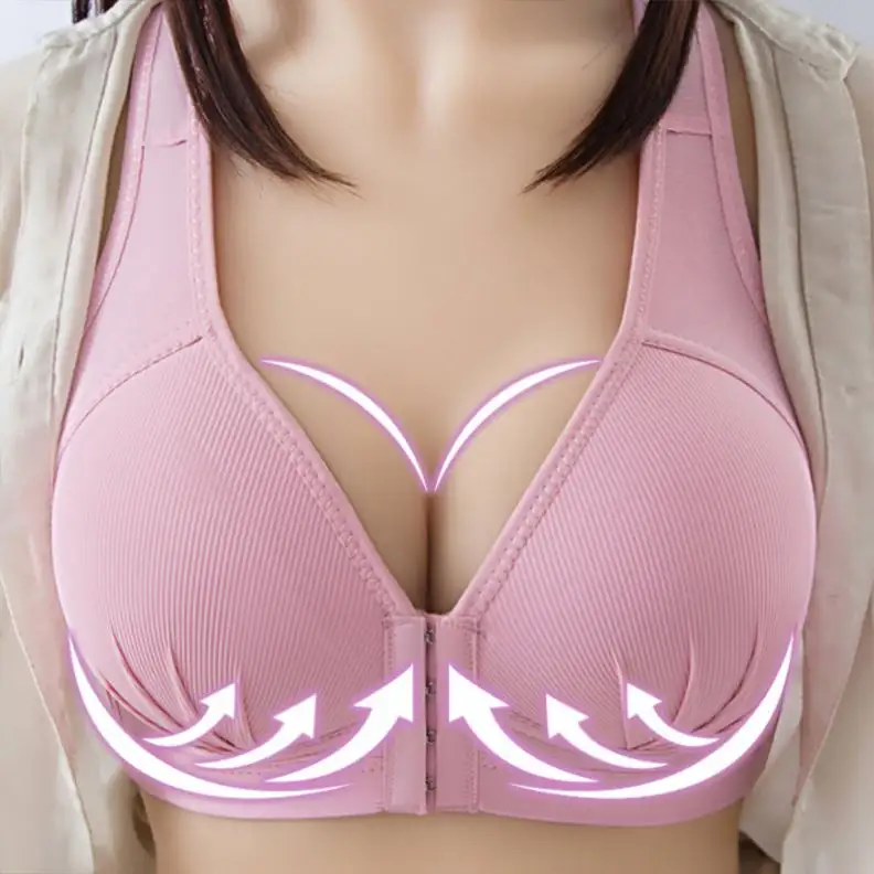 Breastfeeding Custom Women Seamless Breastfeeding Front Open Maternity Nursing Bra