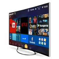 Pabrik langsung murah 65 inci OLED Smart Android TV 1 + 8G 4K Panel LED lampu latar terkenal 4000 buah inventaris untuk Hotel