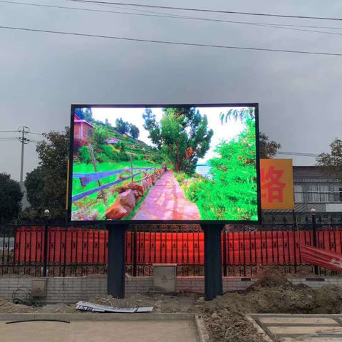 BESCAN~ Reliable Long Term Performance Led Screen with Energy Efficient Design Outdoor Fixed LED Display