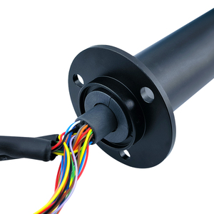 กูเรน 2-way Gigabit Ethernet Ring Network Rotary Joint เส้นผ่านศูนย์กลางภายนอก 25 มม. หน้าสัมผัสทอง-ทอง 0-200rpm 0-220VAC/VDC 2A - Product Image 5