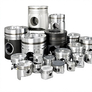 Pièce moteur de tracteur compatible avec Massey Ferguson Piston 86740 82158 86704 58509C A6354, certifiée ISO, en aluminium durable. - Product Image 1