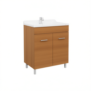 Unidad de Lavado con Mueble de Madera y Tanque de ABS de 70 cm x 40 cm con Escurridor - Product Image 3