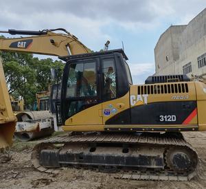Excavatrice d'occasion de haute qualité CAT312D Excavatrice d'occasion 12ton Caterpillar 312 Excavatrice hydraulique sur chenilles - Product Image 1