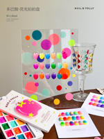 YOLLY Palette de vernis à ongles gel UV LED 18 couleurs, design DIY, effet bulles de fruits, pour manucure professionnelle, vente en gros, écologique