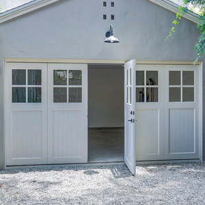 Portes de <span class=keywords><strong>garage</strong></span> pliantes en aluminium modernes Cosyhouse pour la maison, portes de <span class=keywords><strong>garage</strong></span> accordéon, portes de <span class=keywords><strong>garage</strong></span> pliantes - Product Image 1