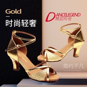 Chaussures <span class=keywords><strong>de</strong></span> <span class=keywords><strong>danse</strong></span> <span class=keywords><strong>de</strong></span> salon à lacets à la mode pour femmes Semelle intérieure confortable en PU Doublure en satin et coton Beau style latin social - Product Image 4