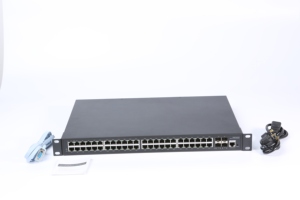 Switch PoE de <span class=keywords><strong>48</strong></span> Puertos L3, Switch PoE <span class=keywords><strong>48</strong></span>+4 con <span class=keywords><strong>48</strong></span> Puertos RJ45 de 1000M y 4 Puertos SFP+ de 10G, Cable de Alimentación para EE. UU., Reino Unido y Europa Disponible - Product Image 4