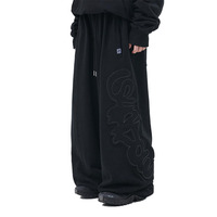 Personnalisé de haute qualité pour hommes logo brodé streetwear pantalons de survêtement hommes surdimensionné sport jogger pantalons de survêtement vêtements de sport pour hommes
