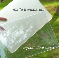 Étui de protection rigide en acrylique transparent AilesTecca pour MacBook Pro Retina 13 pouces 15 pouces A1425 A1502 A1398 A1286